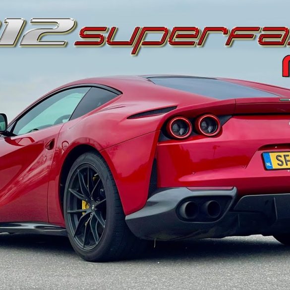 Ferrari 812 Superfast Hits 218 MPH On The German Highway