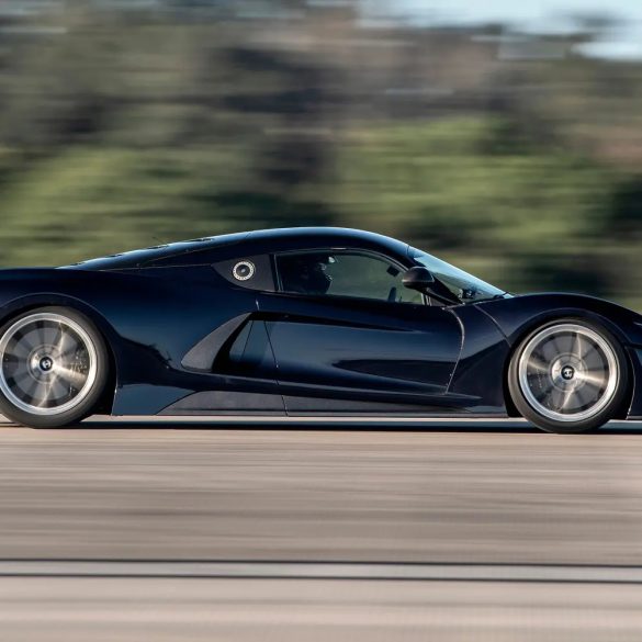 Hennessey Venom F5 high-speed testing