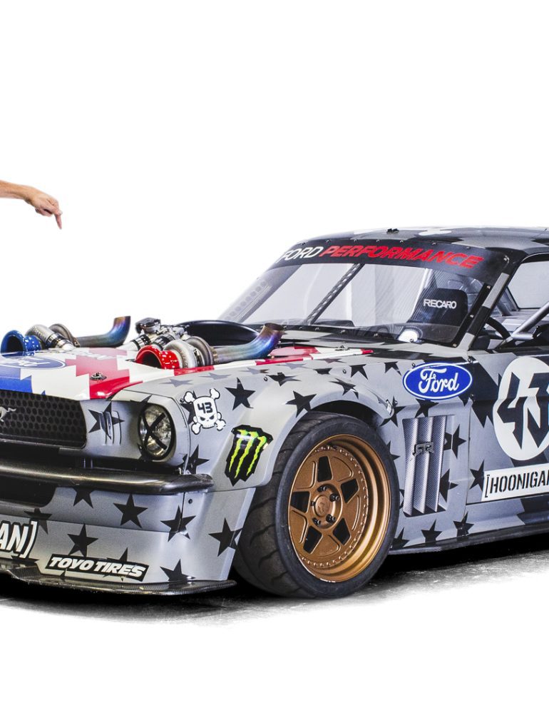 Ken Block and the Hoonicorn