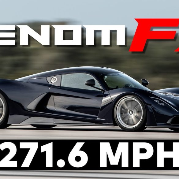 Hennessey Venom F5 Easily Reaches Over 270 MPH!