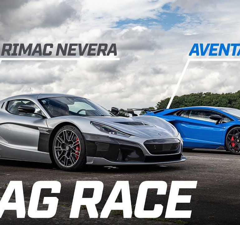 Rimac Nevera Completely Destroys The Lamborghini Aventador SVJ