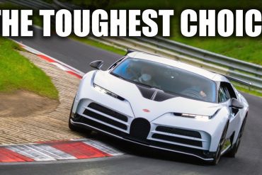 1,600-HP Bugatti Centodieci Goes Full Throttle At The Nurburgring