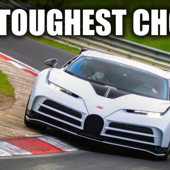 1,600-HP Bugatti Centodieci Goes Full Throttle At The Nurburgring