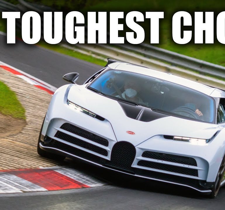 1,600-HP Bugatti Centodieci Goes Full Throttle At The Nurburgring