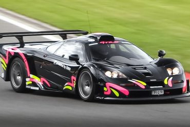 Road Legal 1997 McLaren F1 GTR Longtail Filmed At Circuit de Spa-Francorchamps