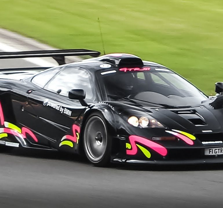 Road Legal 1997 McLaren F1 GTR Longtail Filmed At Circuit de Spa-Francorchamps