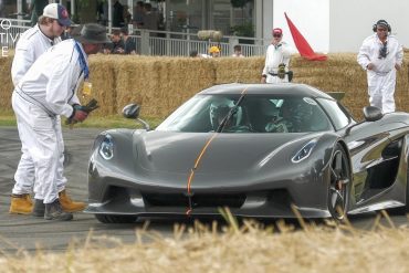 Koenigsegg Jesko Absolut Tears Up The Goodwood Hillclimb