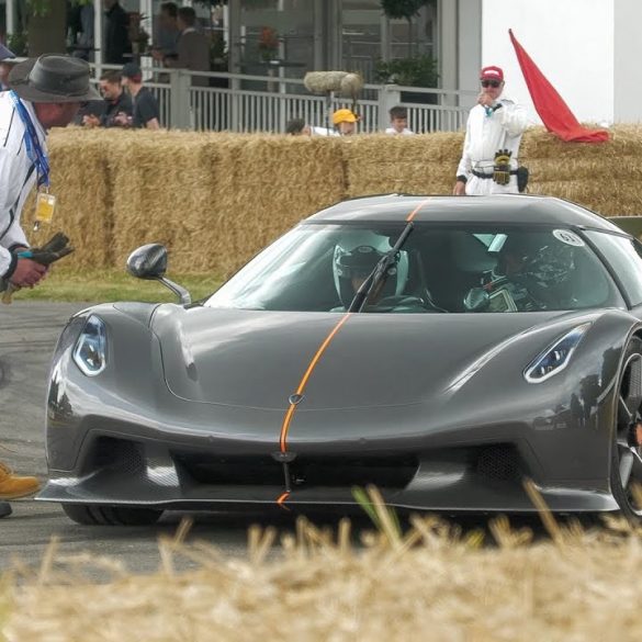 Koenigsegg Jesko Absolut Tears Up The Goodwood Hillclimb