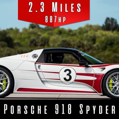 Watch This 2015 Porsche 918 Spyder Break The 200-MPH Barrier