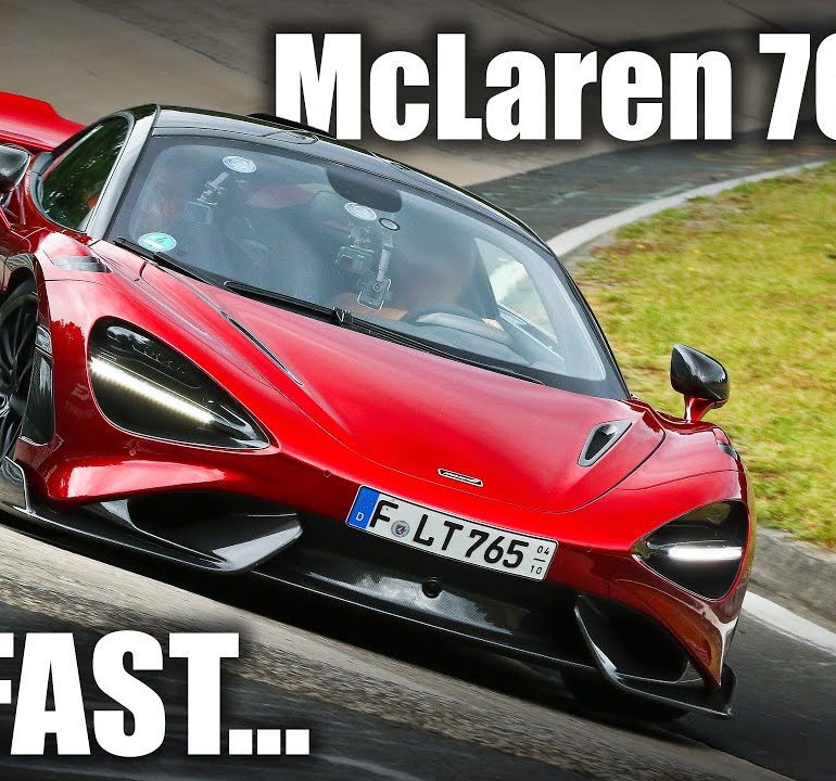 McLaren 765LT Blasts Through Nürburgring Effortlessly