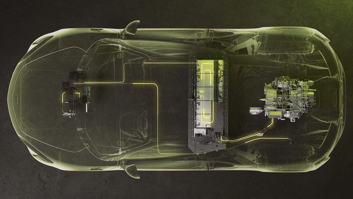 transmission diagram for mclaren artura