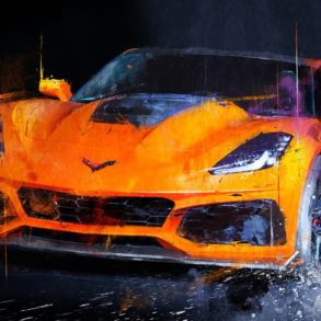 Nicolas Rousselet's Corvette ZR1 Artwork