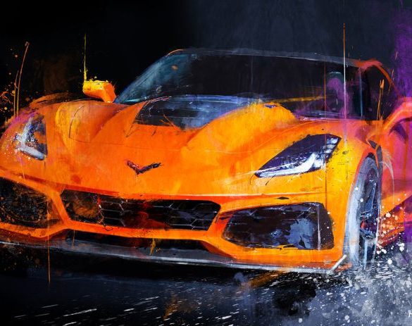 Nicolas Rousselet's Corvette ZR1 Artwork