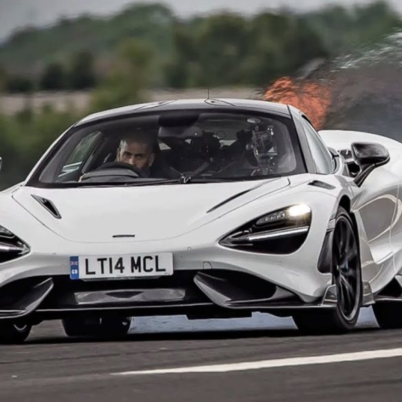 Chris Harris Pushes A McLaren 765LT To Its Limits