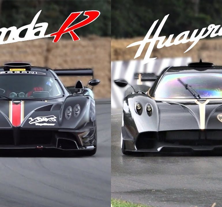 Pagani Zonda R vs Huayra R V12: Which One Is Louder?