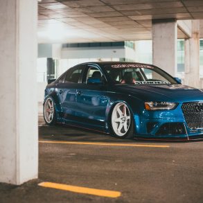 heavily modified audi s4