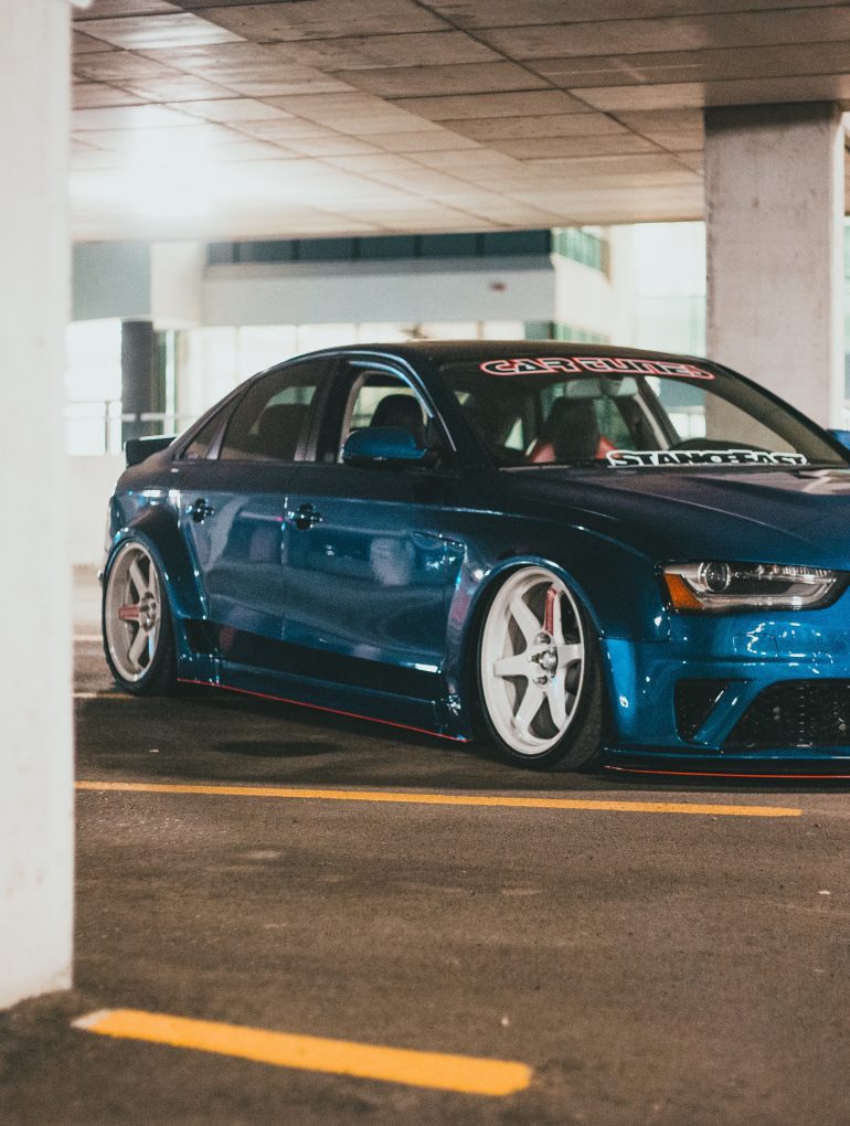 heavily modified audi s4