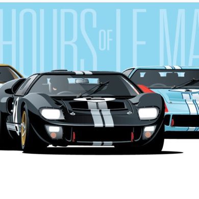 24 Hours of Le Mans Artwork