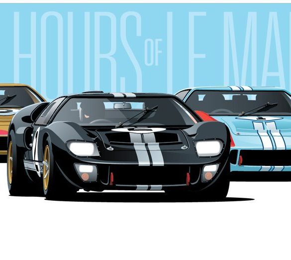 24 Hours of Le Mans Artwork