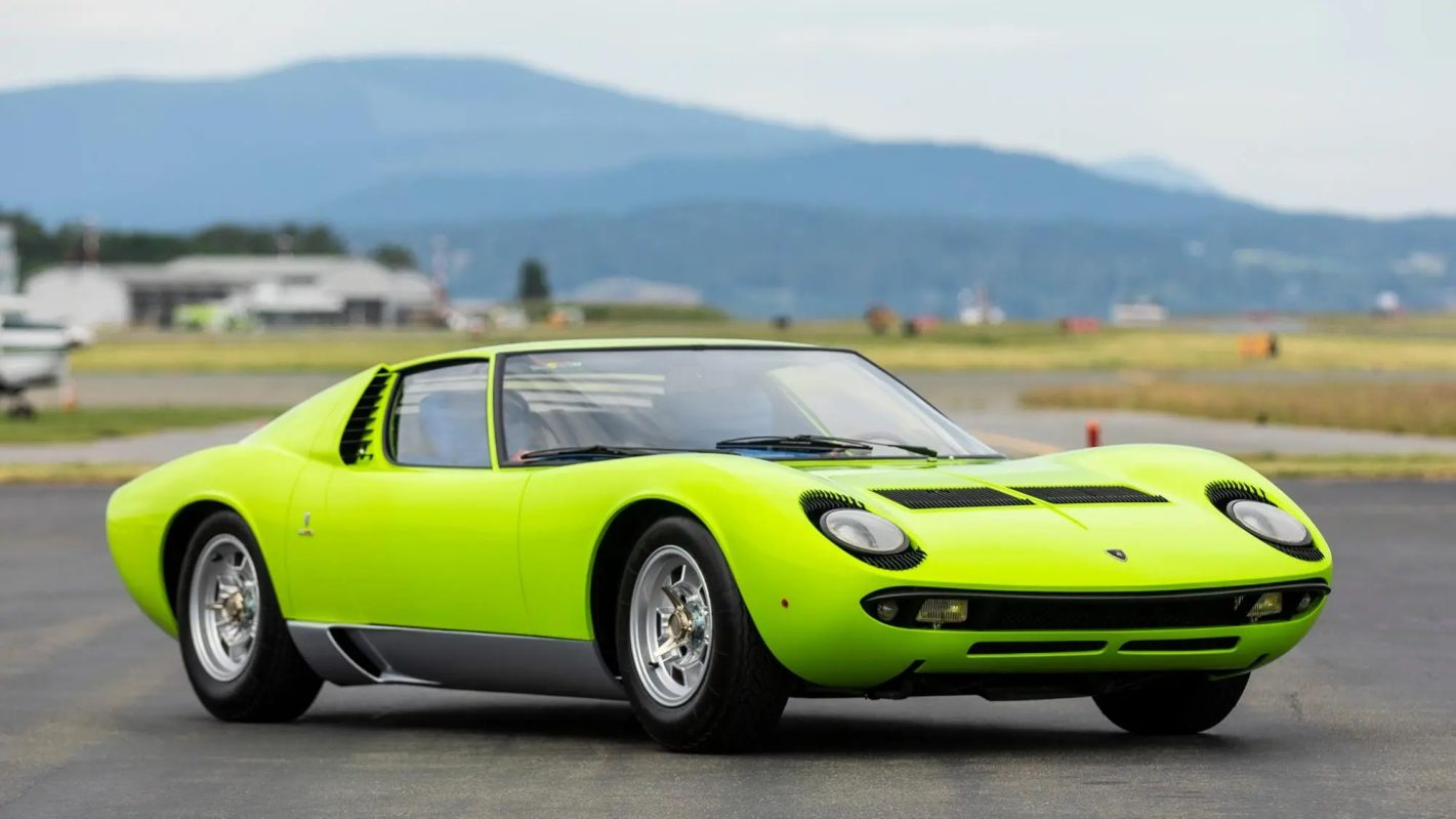 Car Of The Day: 1968 Lamborghini Miura P400