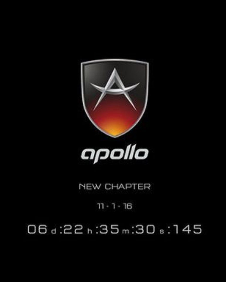 Image showing the Apollo logo on a black background