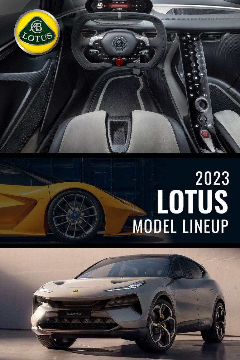 Lotus 2024 Model List Current Lineup & Prices