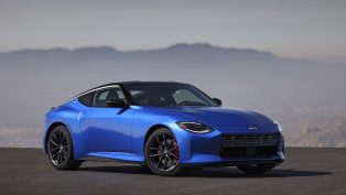 Blue 2023 Nissan Z