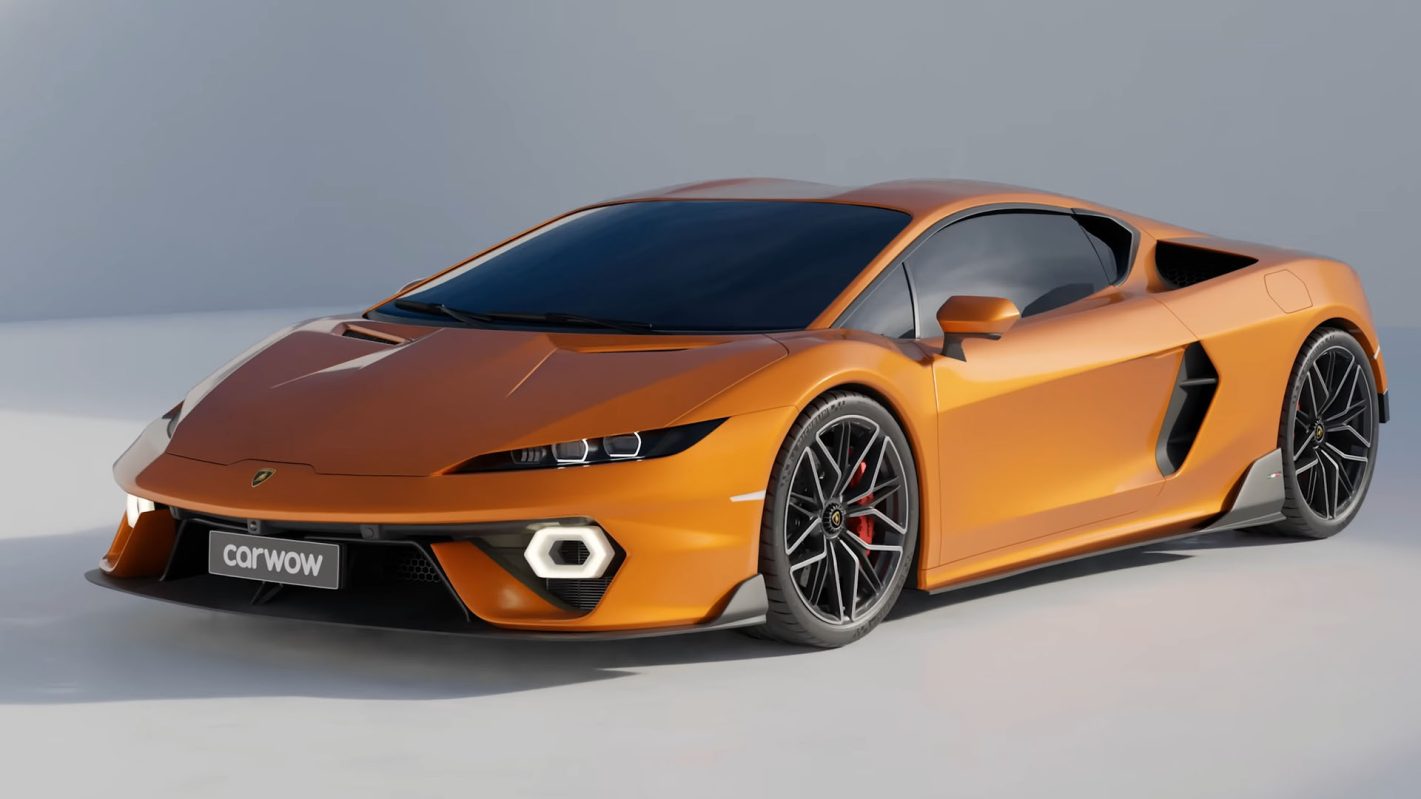 A look at the upcoming 'Baby' Lamborghini