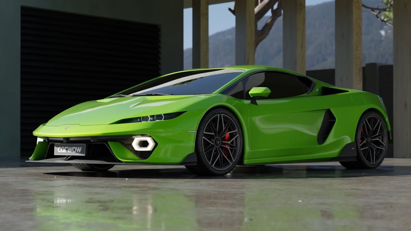 A look at the upcoming 'Baby' Lamborghini