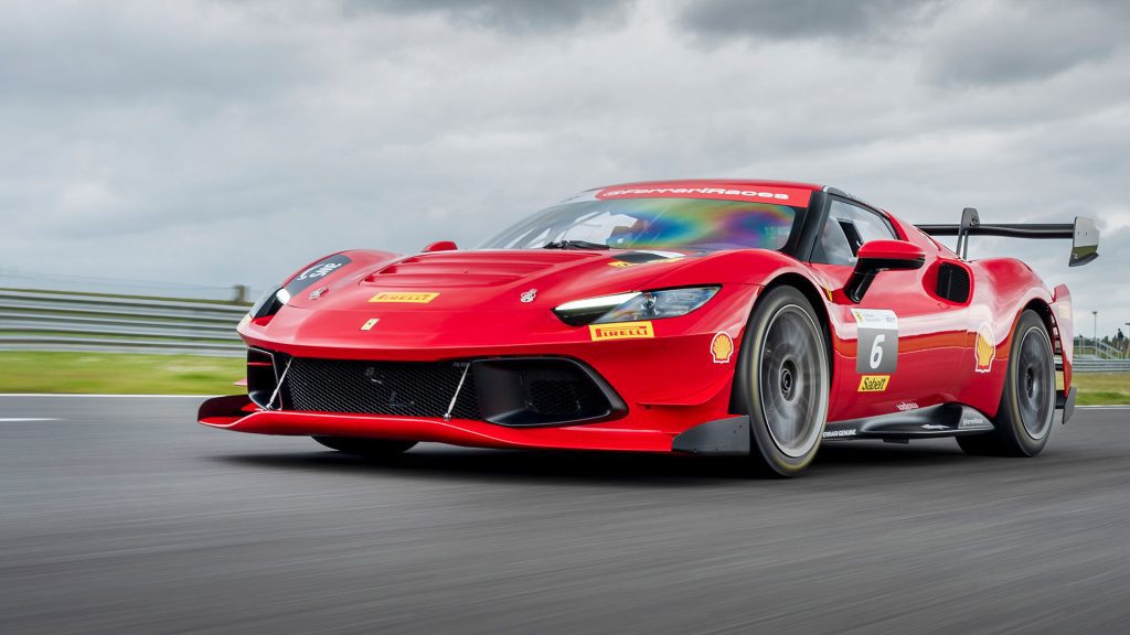 The Track Debut Of The Ferrari 296 Challenge